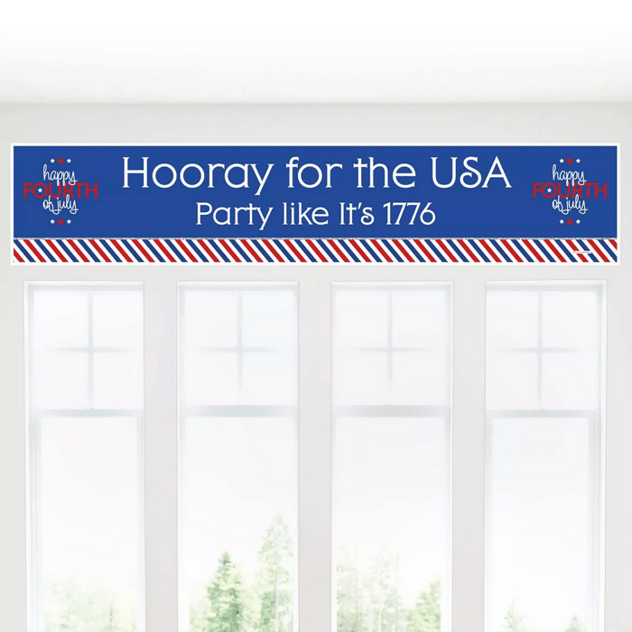 Big Dot Of Happiness 4th Of July Party Banner