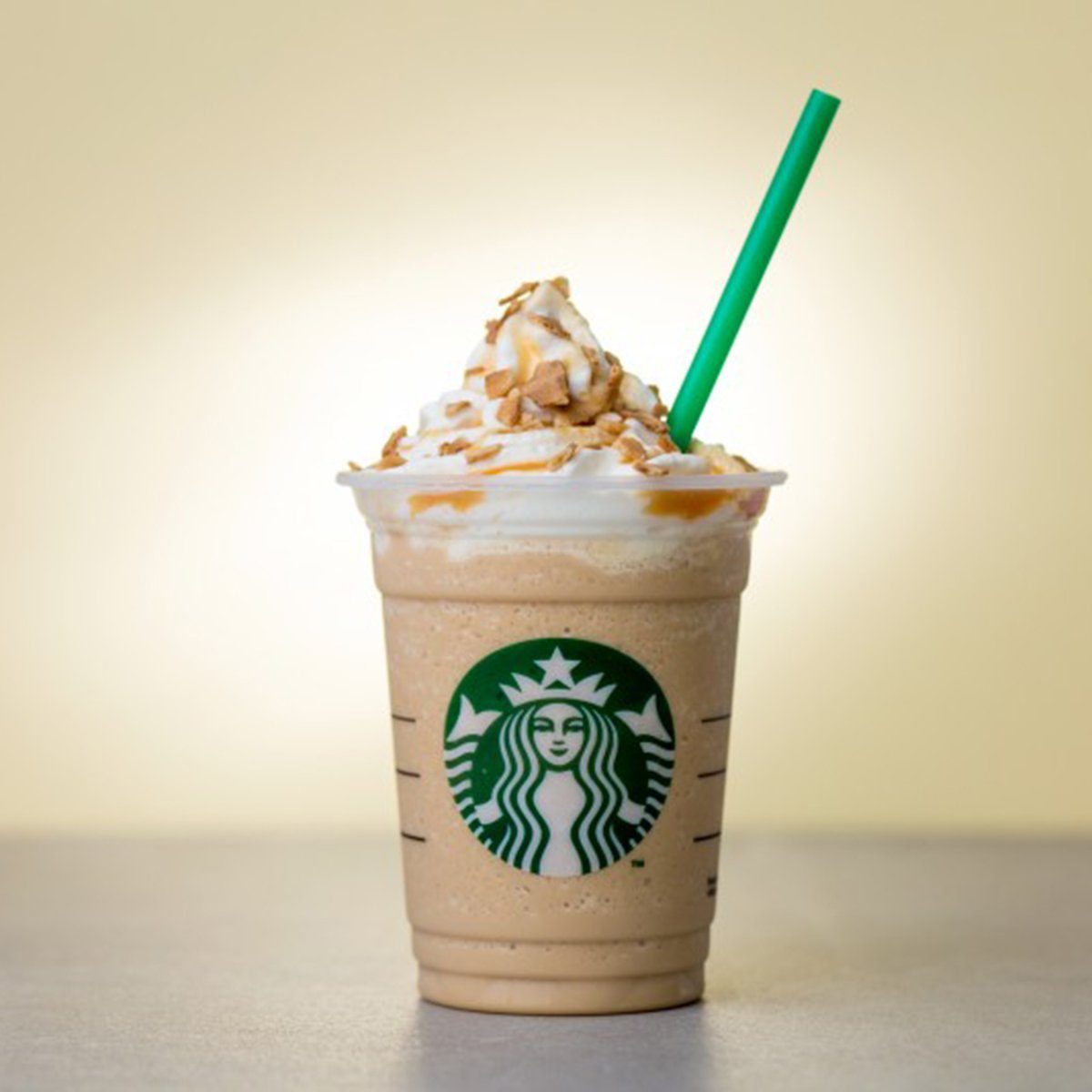 How many calories in a tall light caramel frappuccino