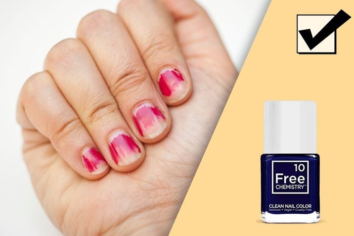 chipped nail polish; and recommended product