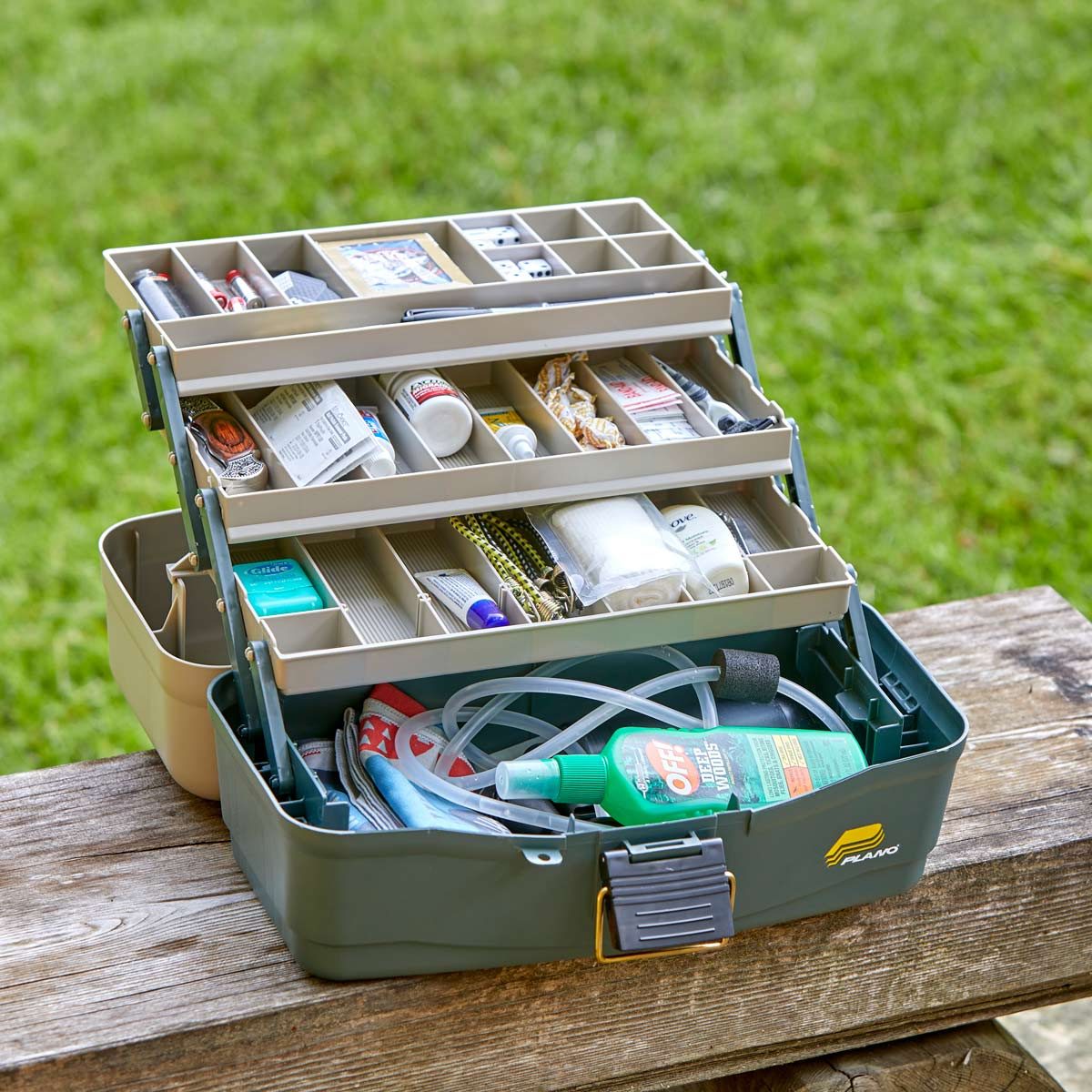 HH utility tackle box camping supplies 