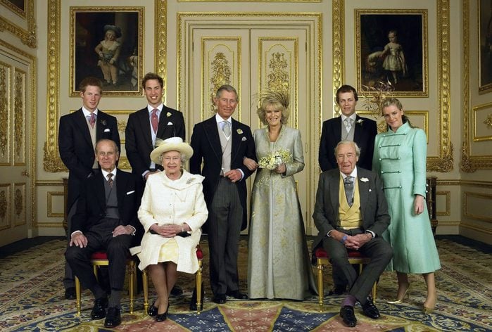 TRH Prince Charles & The Duchess Of Cornwall - Official Wedding Photo