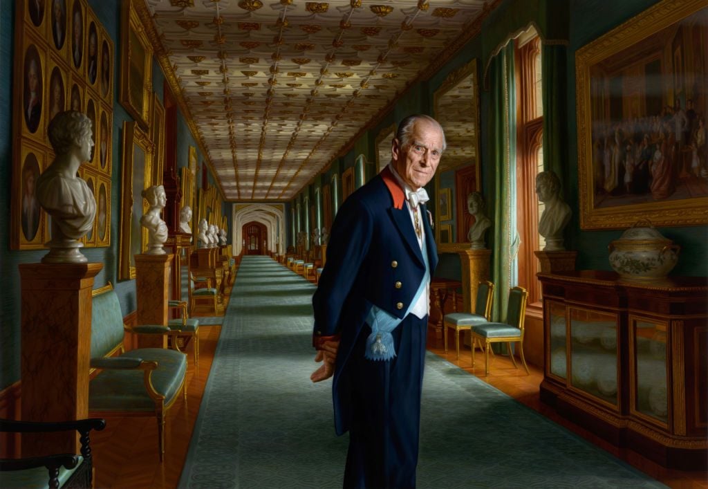 Prince Philip, Duke of Edinburgh Painting Released As He Retires From Public Engagements