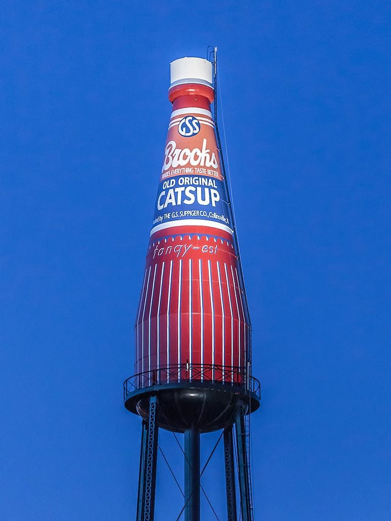 larget catsup bottle