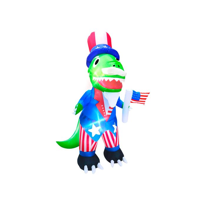 Uncle Sam Inflatable Dinosaur 