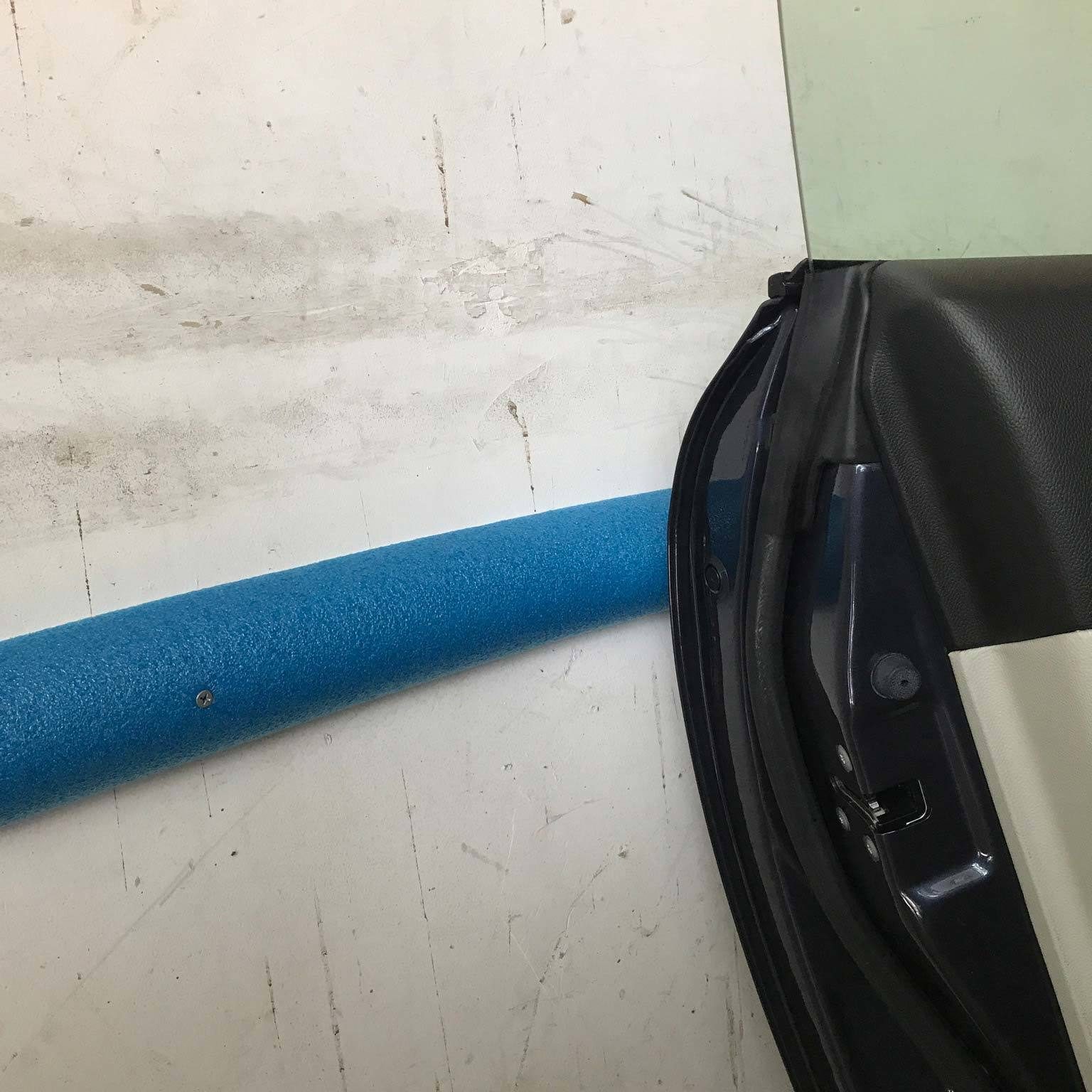 Anti-Ding Car Door Bumper pool noodle garage hack