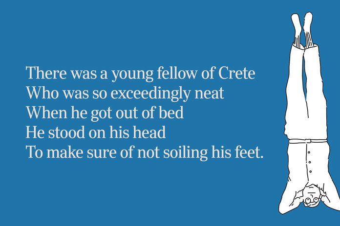 limerick about a fellow named Crete