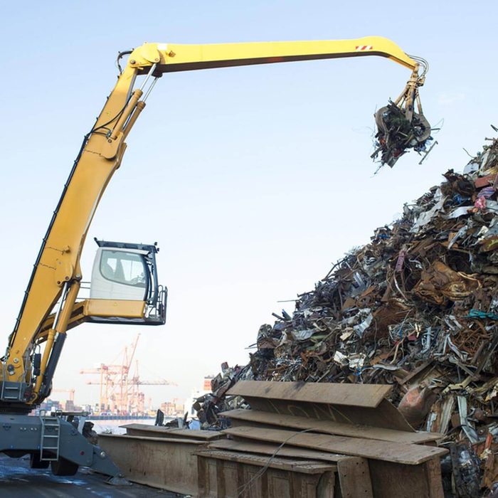 Landfill Garbage Scrap metal