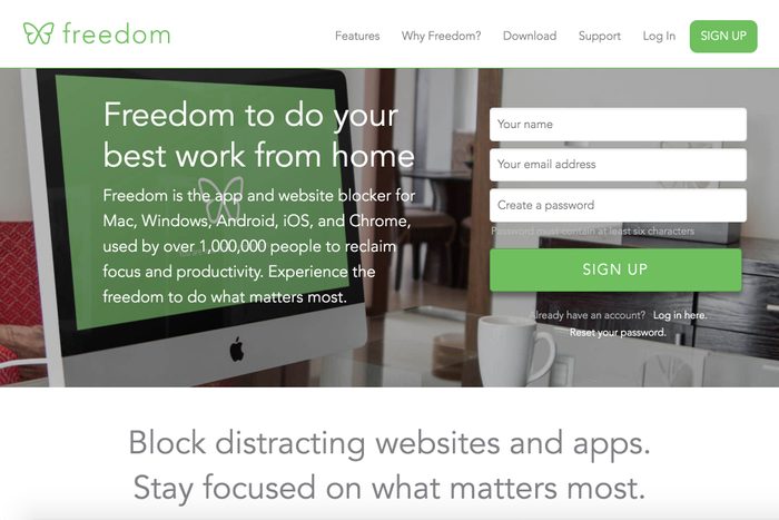 freedom website blocker
