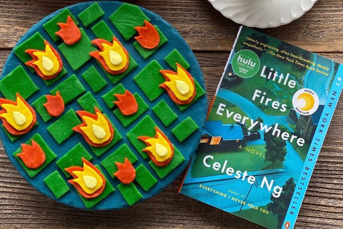 Pie Lady Books Little Fires Everywhere pie