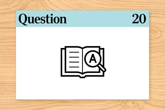 question 20 brain teaser dictionary