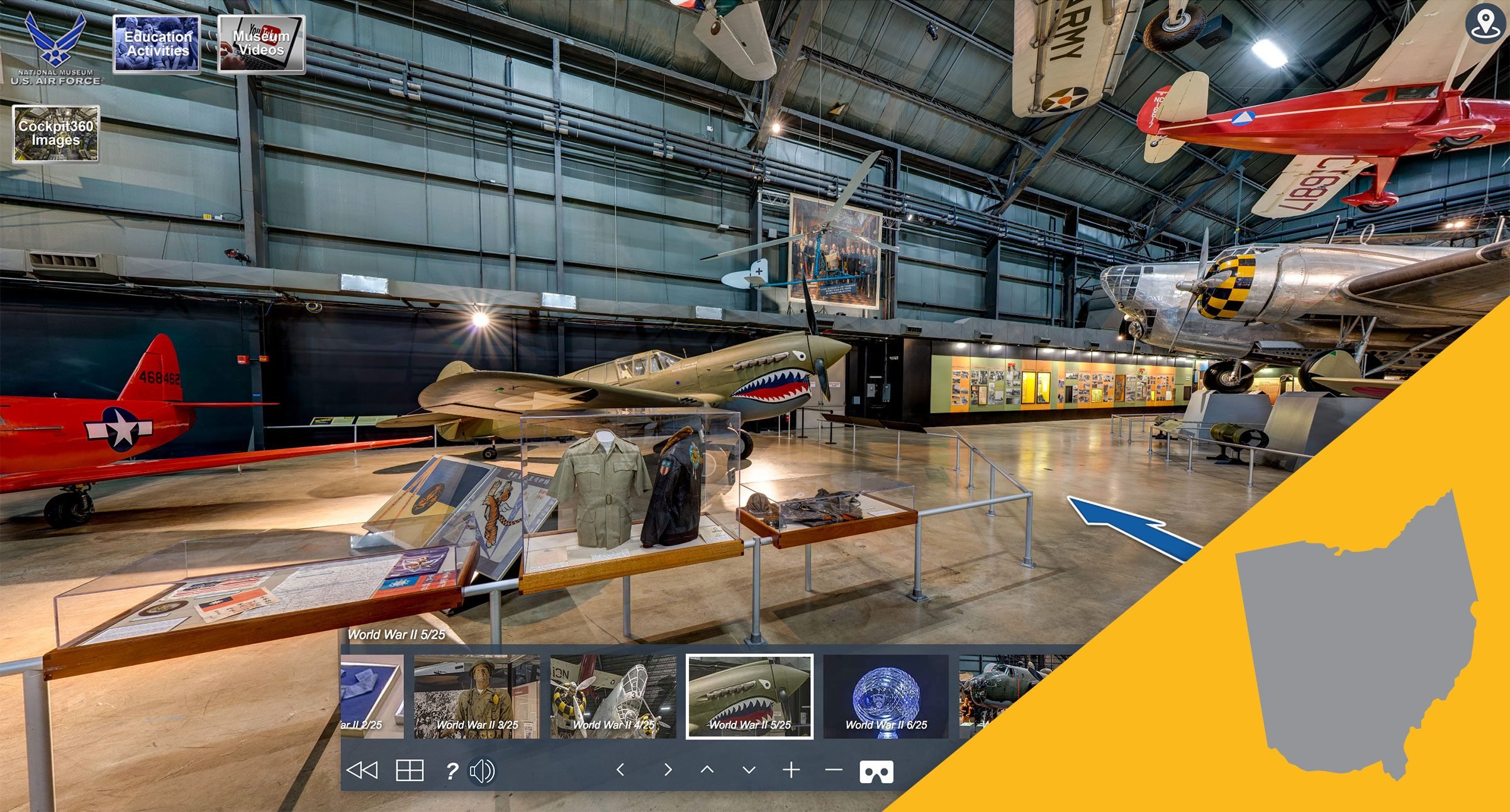 National Museum of the United States Air Force virtual tour