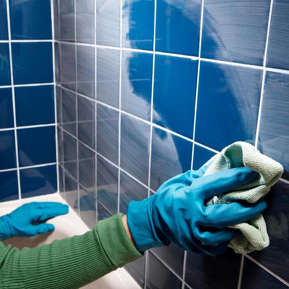 Easier grout haze cleanup