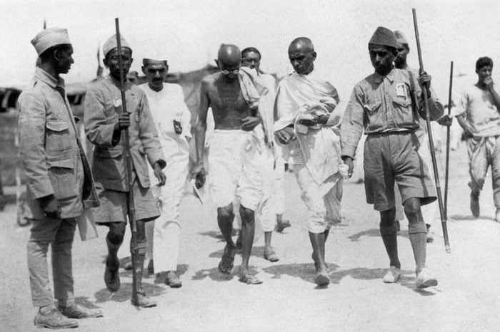The Mahatma Gandhi Released From Prison Between 1914 And 1922