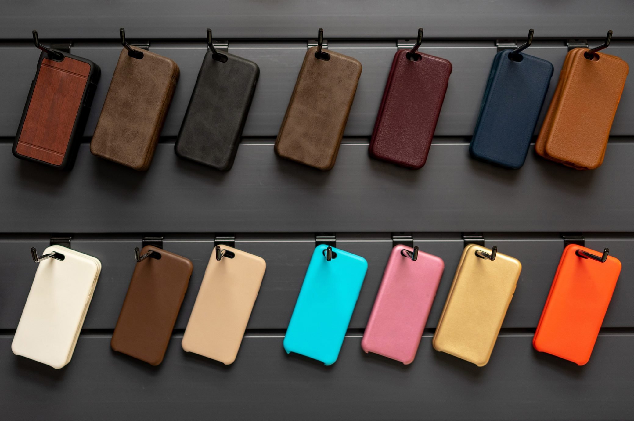 Colorful phone cases
