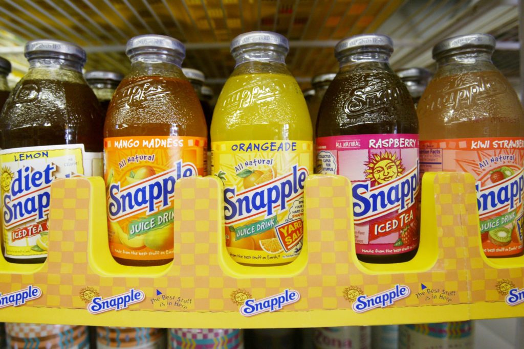 Snapple Make Deal With NYC