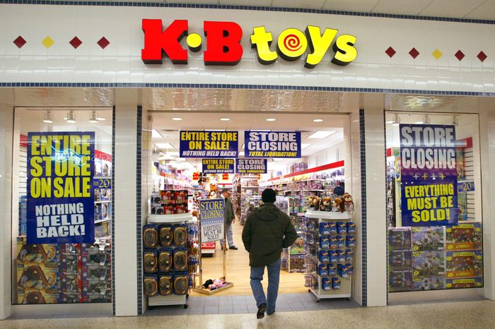 KB Toys storefront exterior