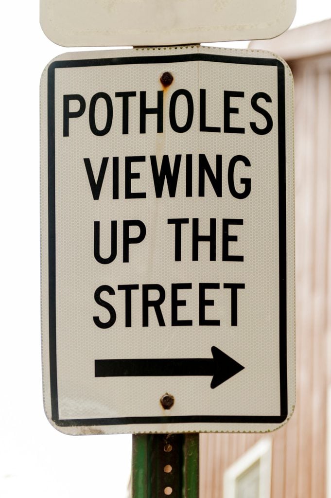 Viewing Potholes