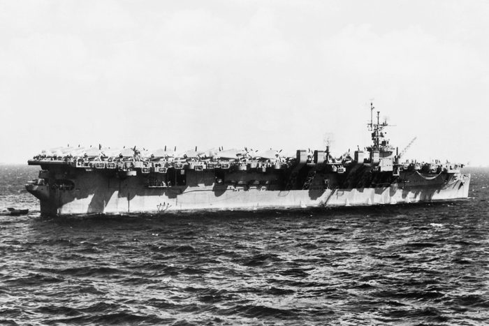 View of USS Langley
