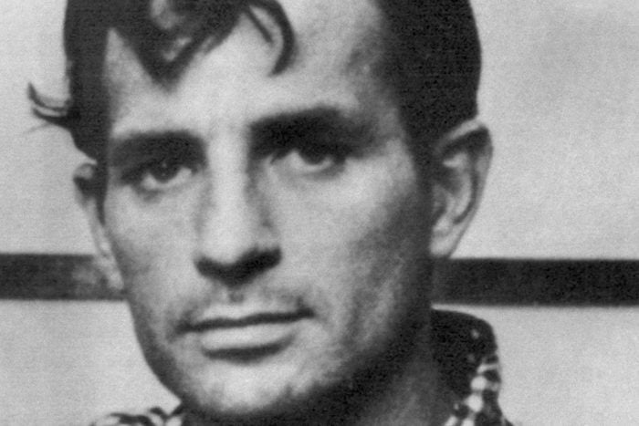 Close-up of Jack Kerouac, ca. 1958