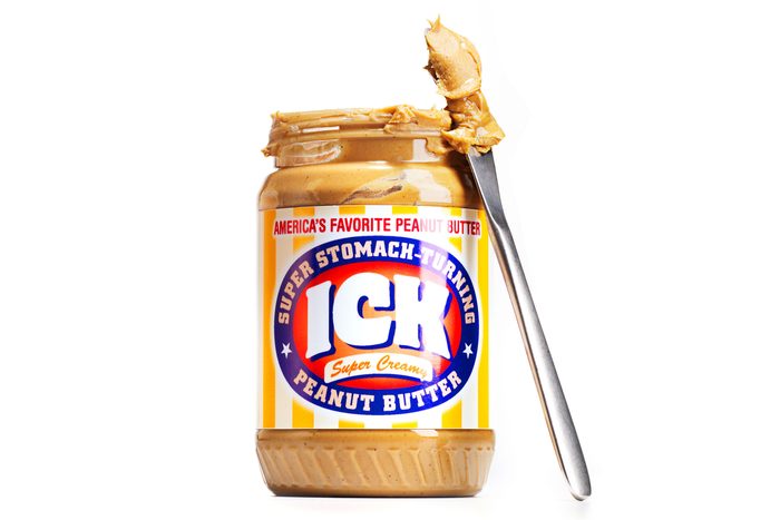 peanut butter; altered label