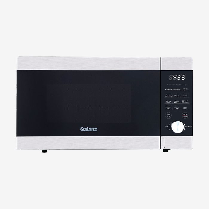 Galanz ExpressWave 1.1 Cu. ft. Sensor Cooking Microwave Oven, Stainless Steel