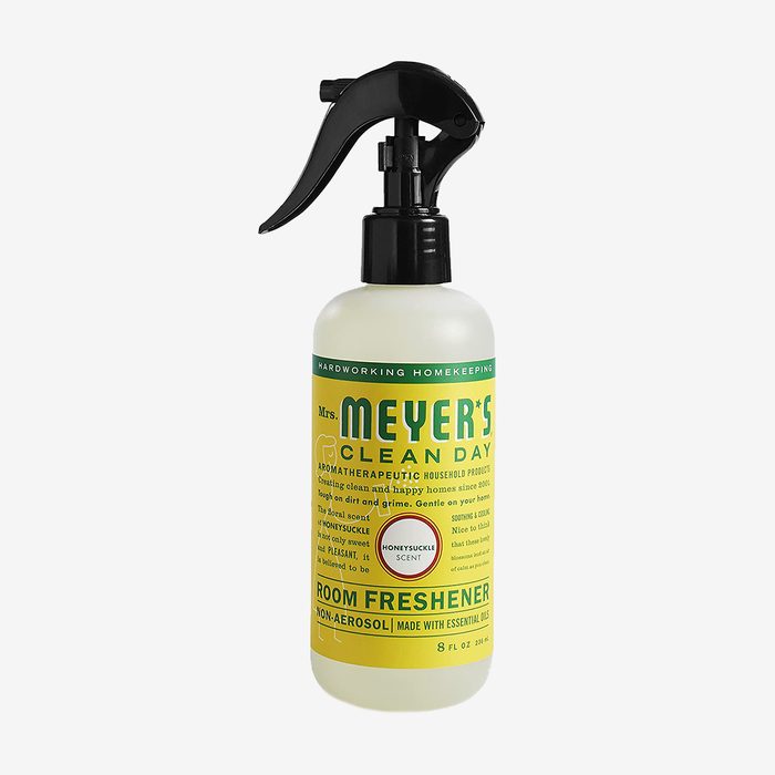 Mrs. Meyer's Clean Day Room Freshener Spray, Instantly Freshens the Air with Honeysuckle Scent, 8 oz