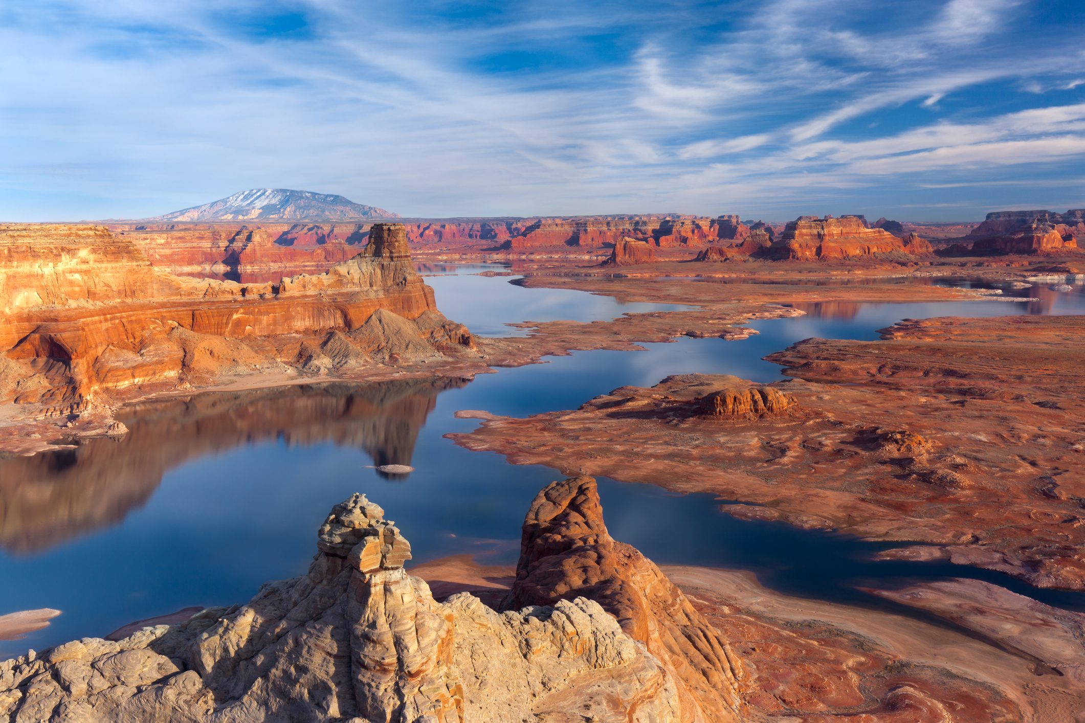 Alstrom point and Lake Powell