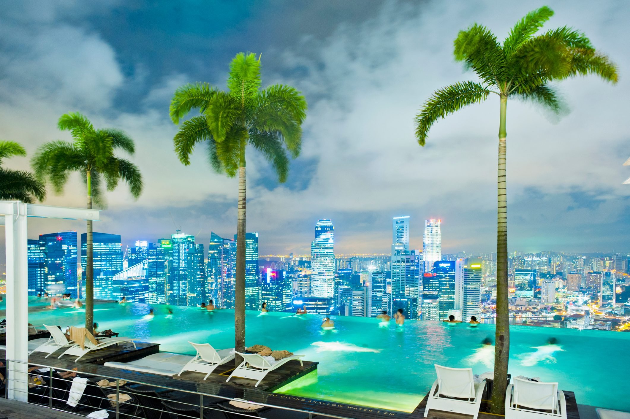 Infinity Pool, SkyPark, Marina Bay Sands Hotel, Singapore