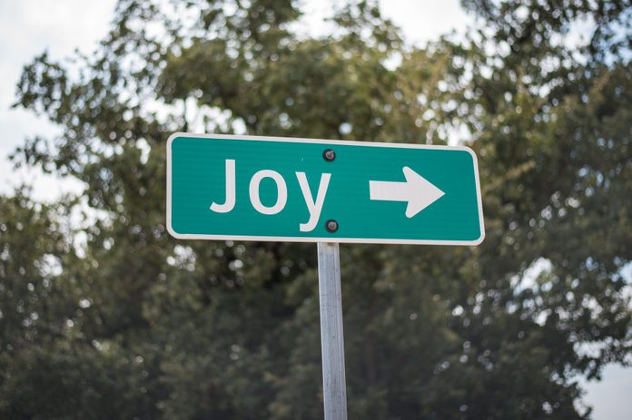 A street sign with a holiday themed name.