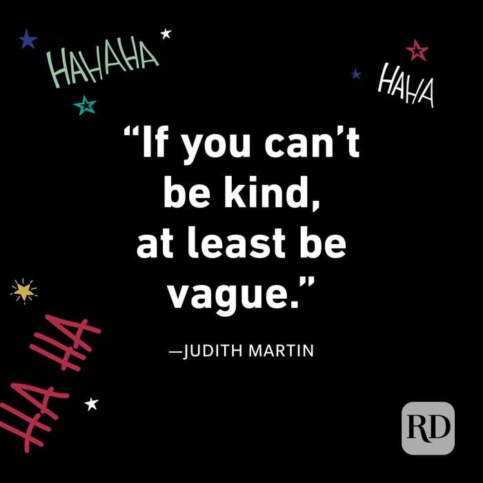 Judith Martin 100 Funniest Quotes