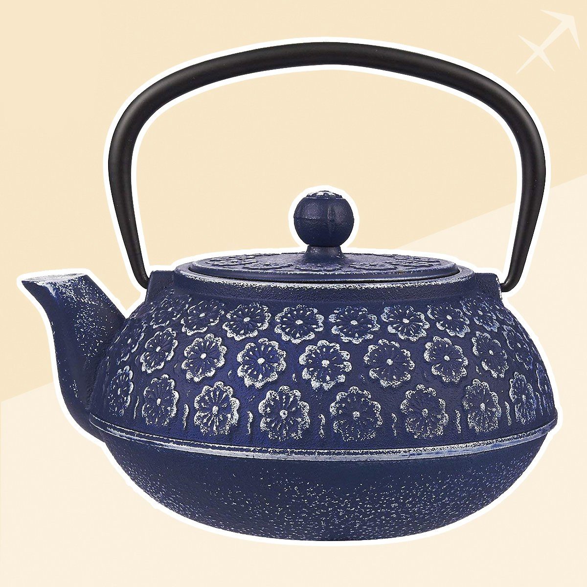 Sagittarius japanese tea kettle 