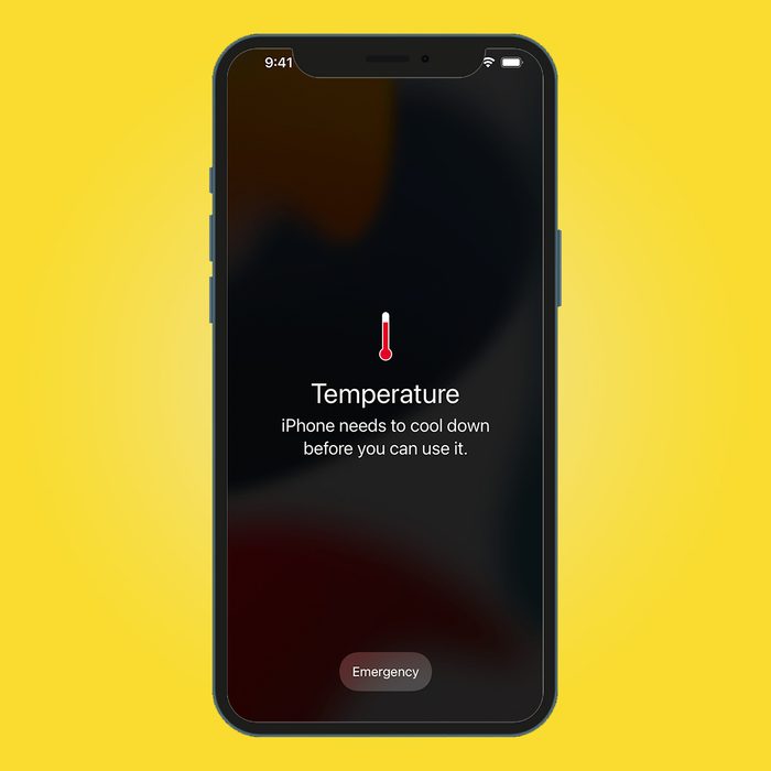 Temperature Too Hot On Iphone