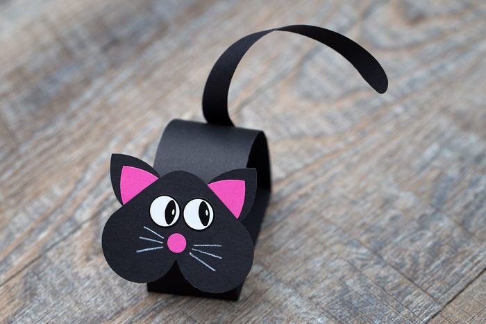 Bobble Head Black Cat Craft