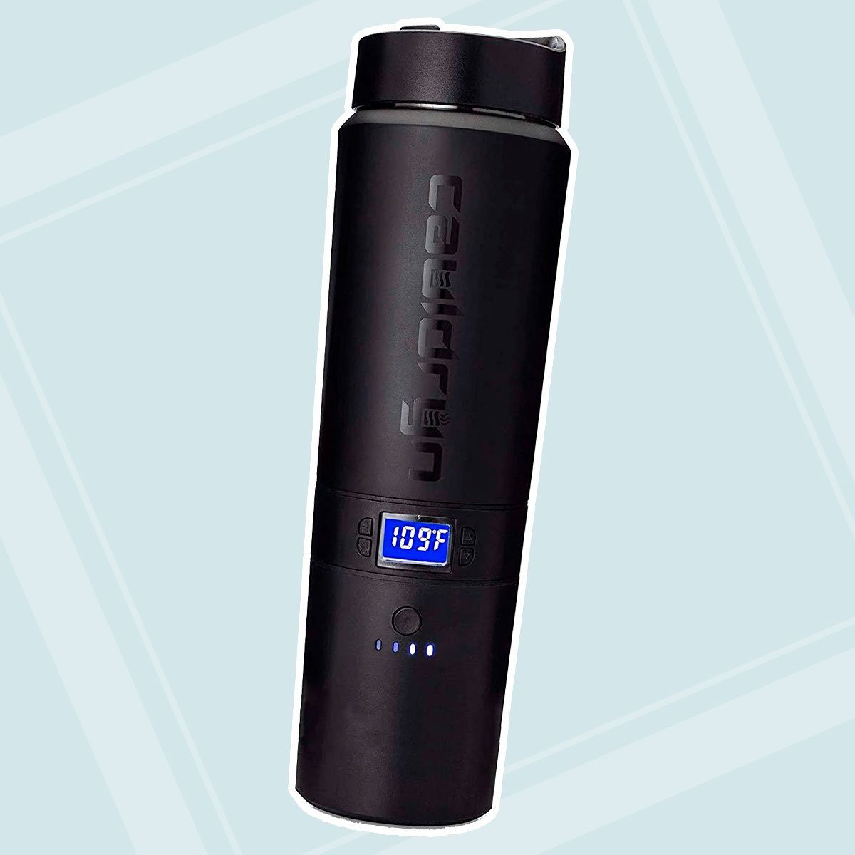 Cauldryn Fyre Mobile 2.0 Smart Mug with 20 Hour Battery, Heated Travel Mug with Bluetooth App Control, 16 Ounce
