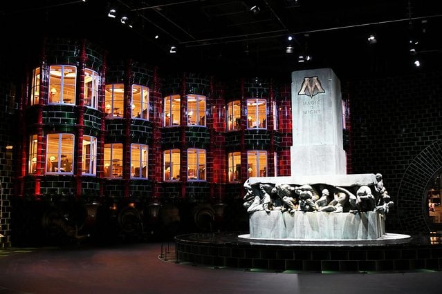 General View of the Ministry of Magic Statue during a Warner Bros. Studio Tour Tokyo The Making Of Harry Potter Media Preview