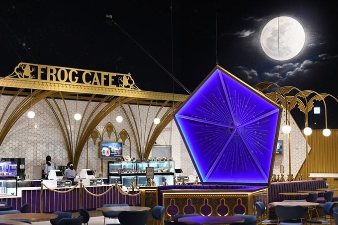 General View of the Frog Cafe at a preview of Warner Bros. Studio Tour Tokyo - The Making of Harry Potter