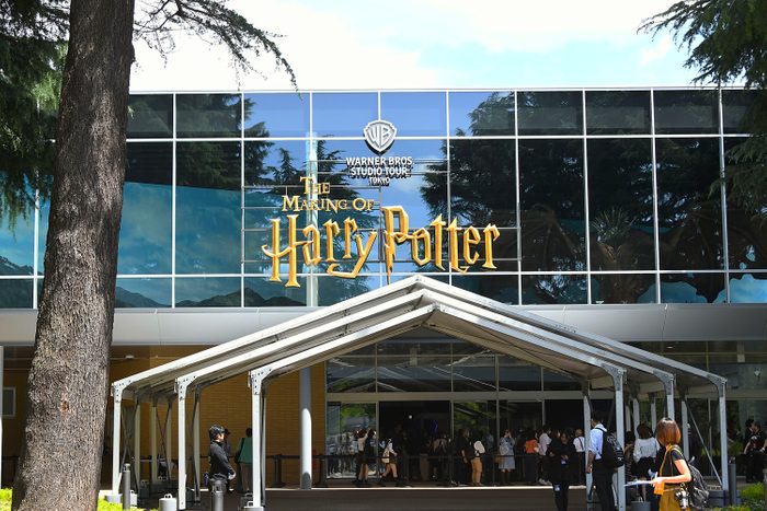 The Entrance to the Warner Bros. Studio Tour Tokyo - The Making Of Harry Potter Attraction Opening Ceremony