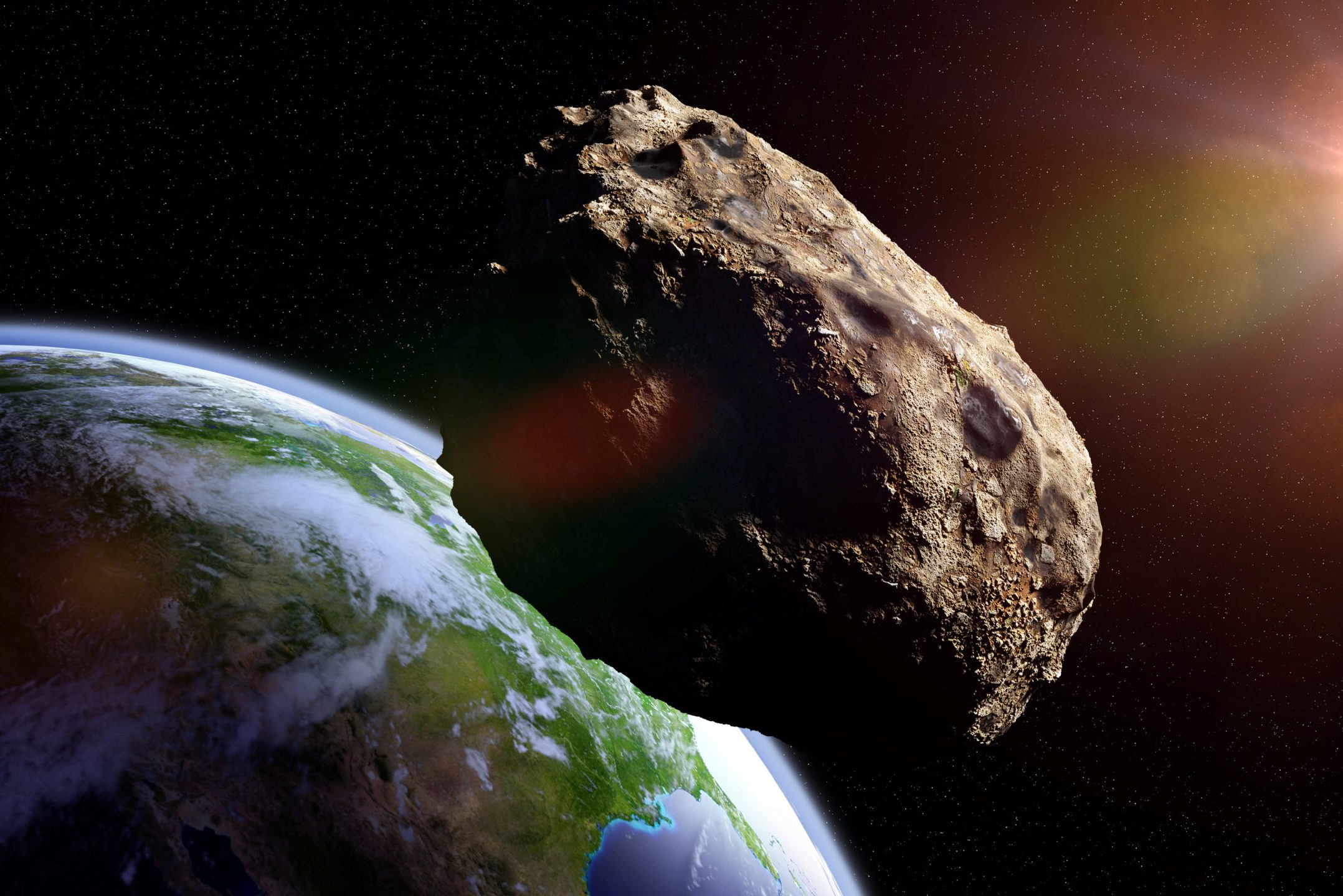Asteroid shock: 'City-sized' space rock NOT volcano destroyed