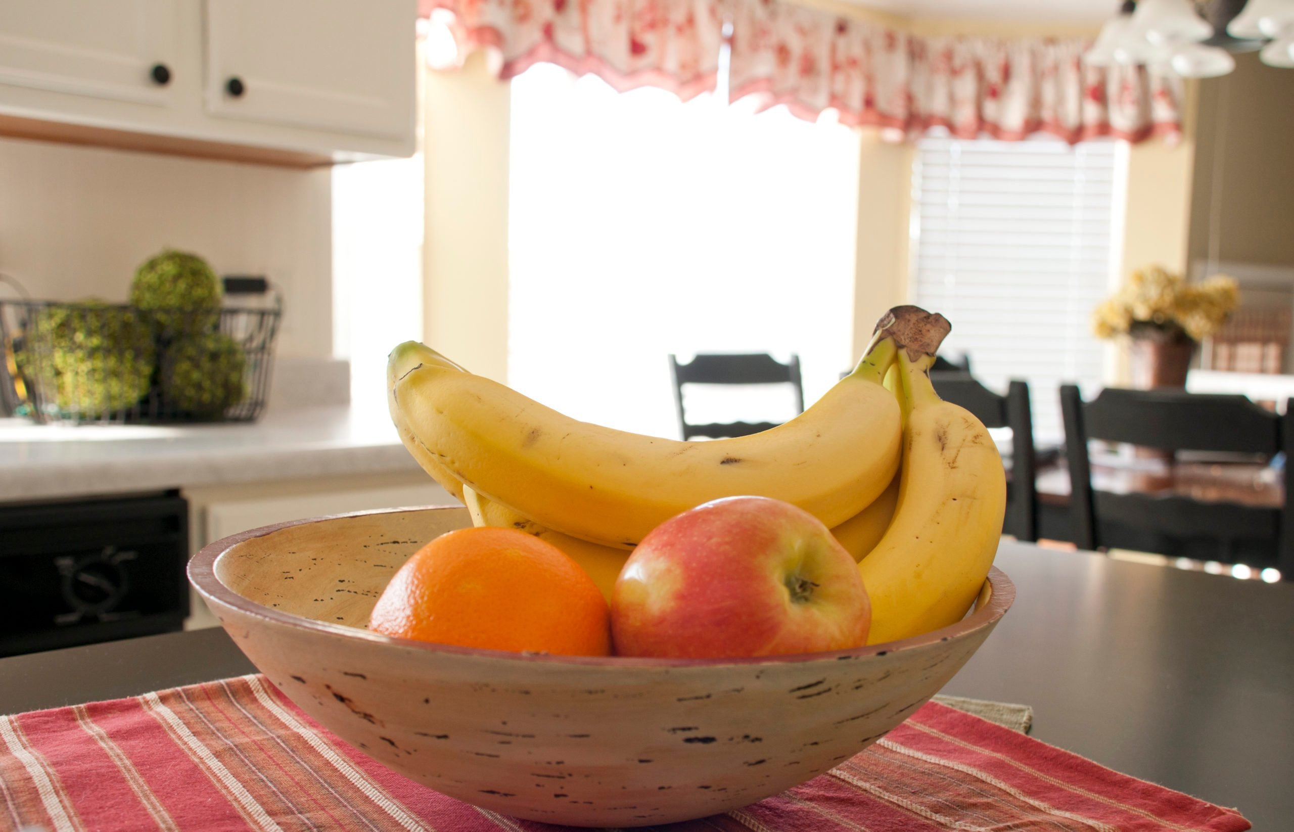 Fruit bowl in the kitchen