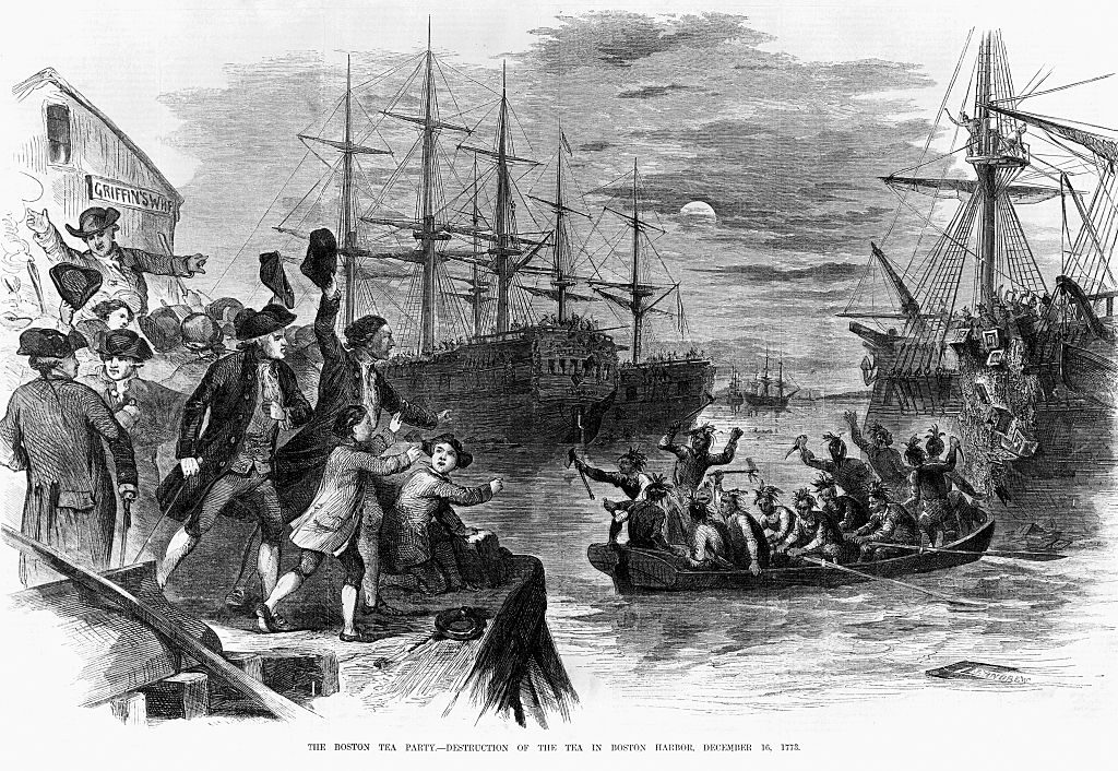 The Boston Tea Party, December 16,1773