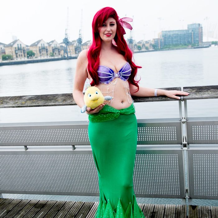 little mermaid diy costume