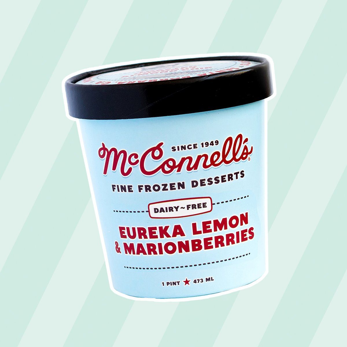 McConnell’s Fine Ice Creams DAIRY-FREE EUREKA LEMON & MARIONBERRIES