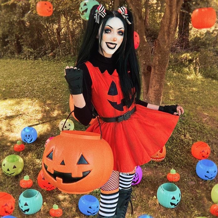 Spooky Jack O Lantern Halloween Costume