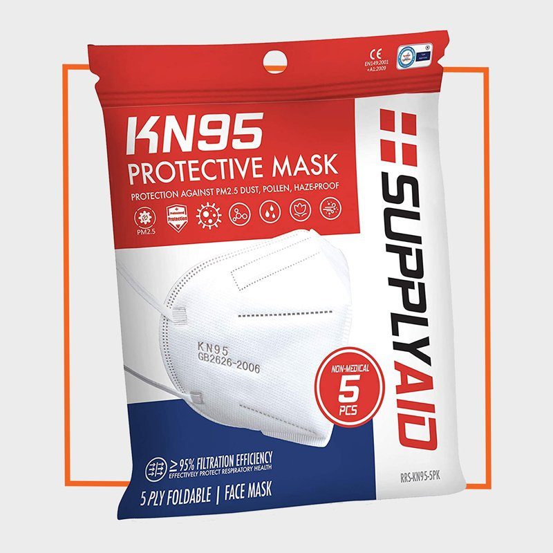 SupplyAID RRS-KN95 5-pack Protective Mask