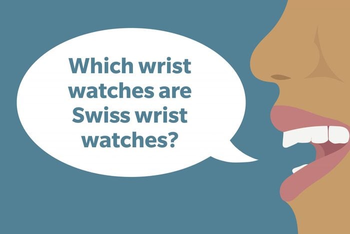 Tongue Twister: Which wrist watches are Swiss wrist watches?