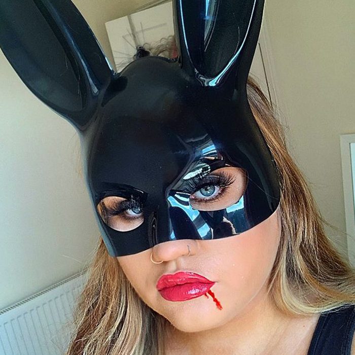 Ariana Grande Bunny Halloween Makeup