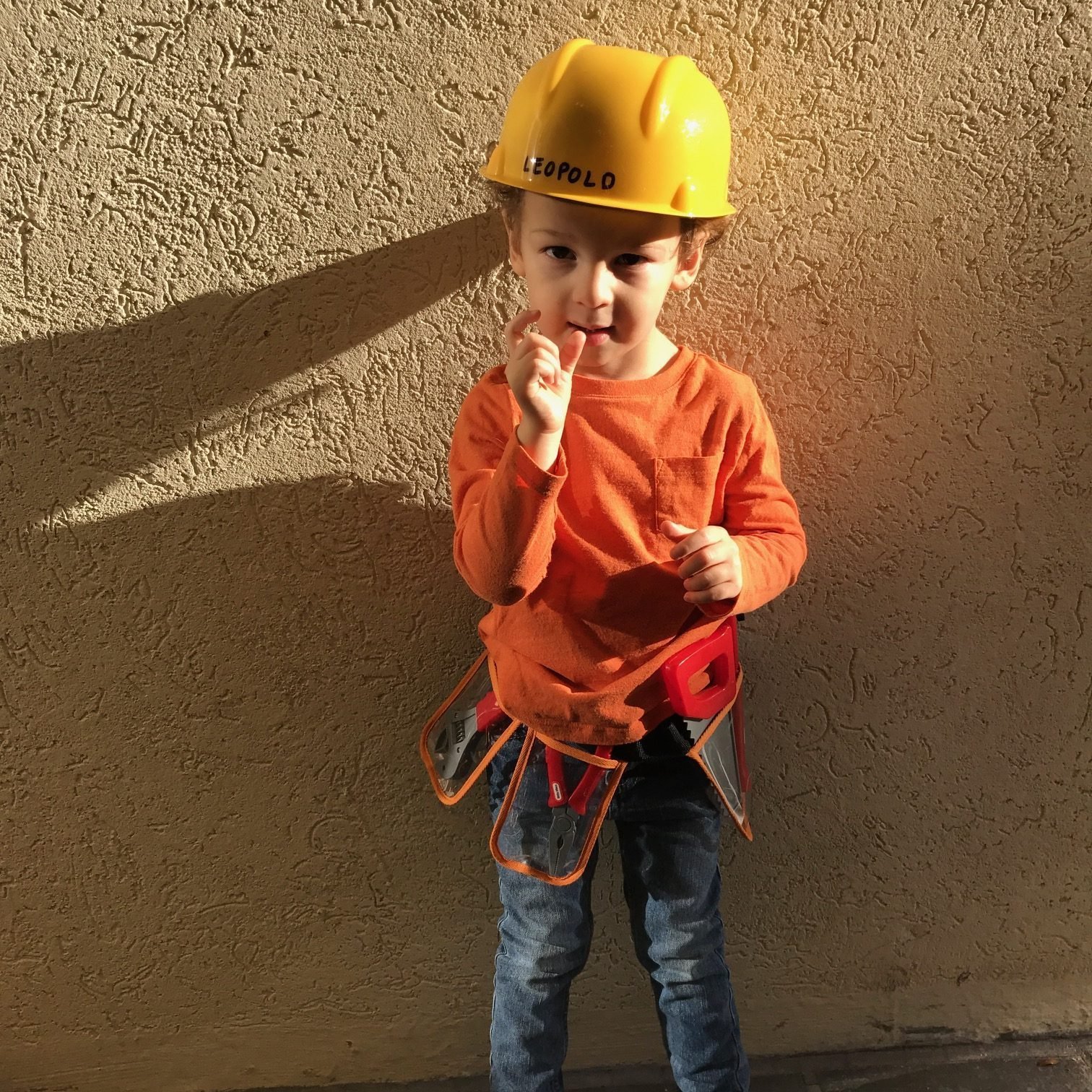 Construction Worker Diy Halloween Costume Anne Fritz