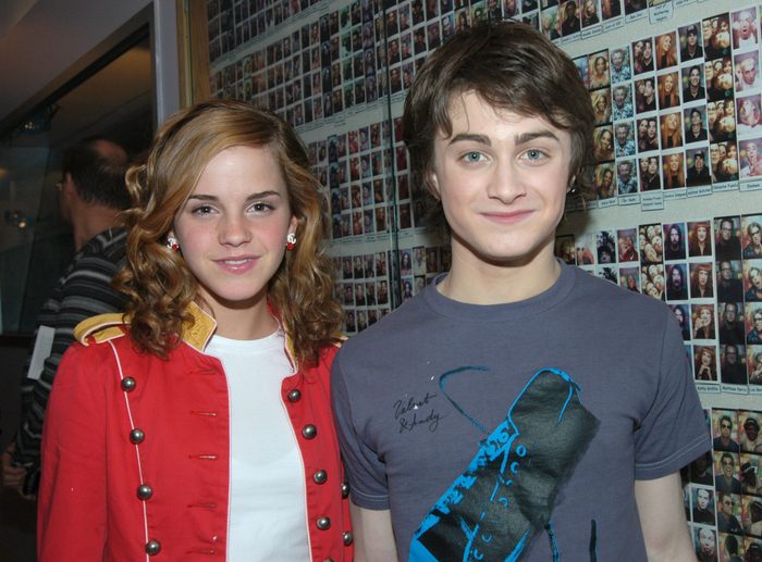 Daniel Radcliffe and Emma Watson Visit MTV'S "TRL" - May 24, 2004