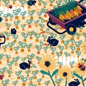 find the ring in the garden visual puzzle