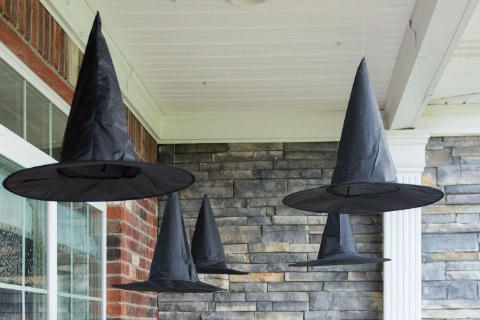 Floating Witch Hat halloween decorations